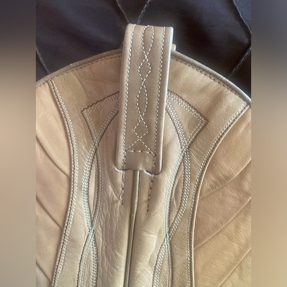 - Dan Post Western Boots size 7.5  -Beige Super soft comfy - Picture 3 of 12
